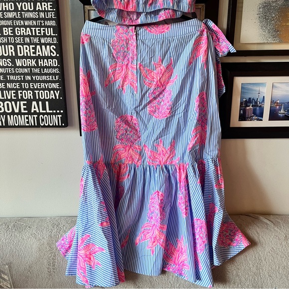 Lilly Pulitzer Larissa Two Piece Set in Rum Swizzle - Picture 7 of 9